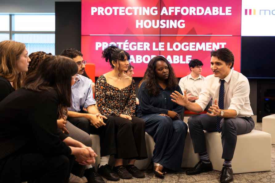 Justin Trudeau at Mohawk College in Hamilton