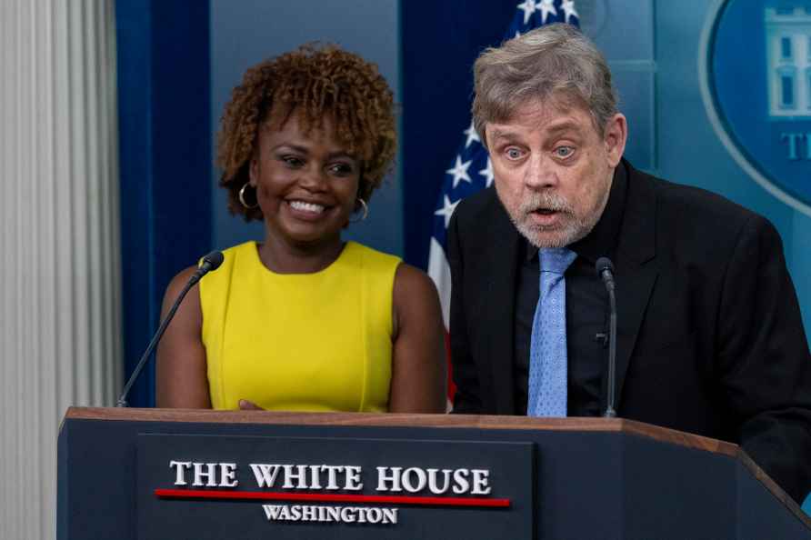 Mark Hamill at the White House