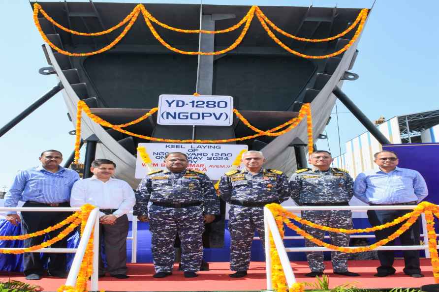 Next Generation Offshore Patrol Vessel keel laying