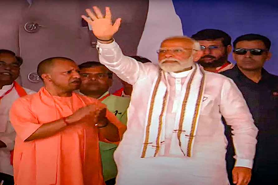 PM Modi campaigns in Uttar Pradesh