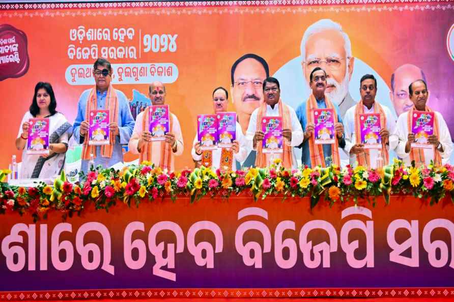 BJP releases manifesto for Odisha Assembly polls