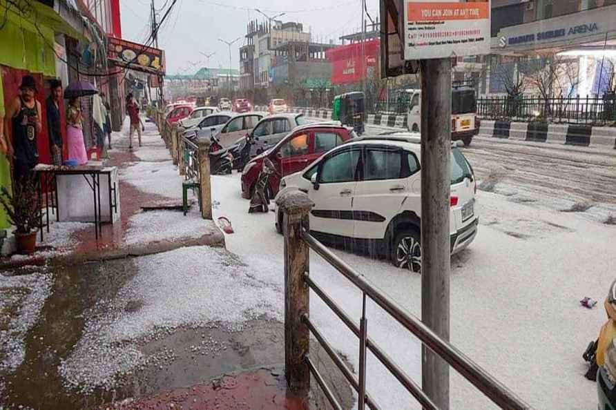 Hailstorm hits parts of Manipur