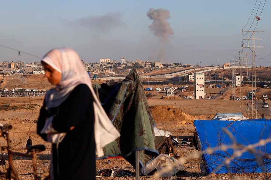 Israeli airstrike on buildings