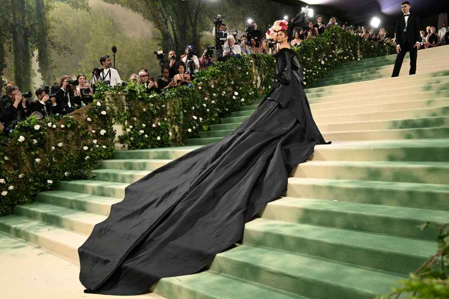 Zendaya attends The Metropolitan Museum of Art's Costume Institute...