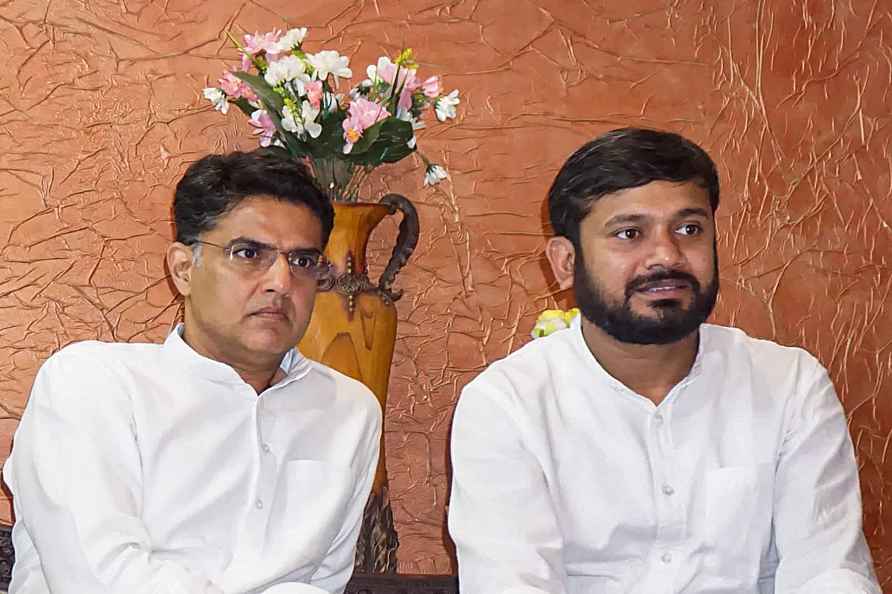 Sachin pilot meets Kanhaiya Kumar