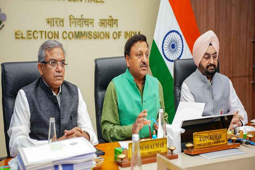 ECI review meeting for phase 4 LS polls