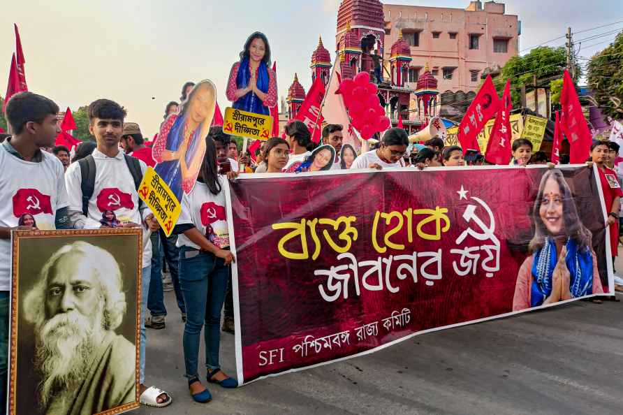 CPI(M) candidate rally in Hooghly