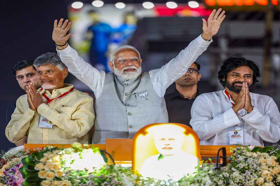 PM Modi campaigns in Andhra Pradesh