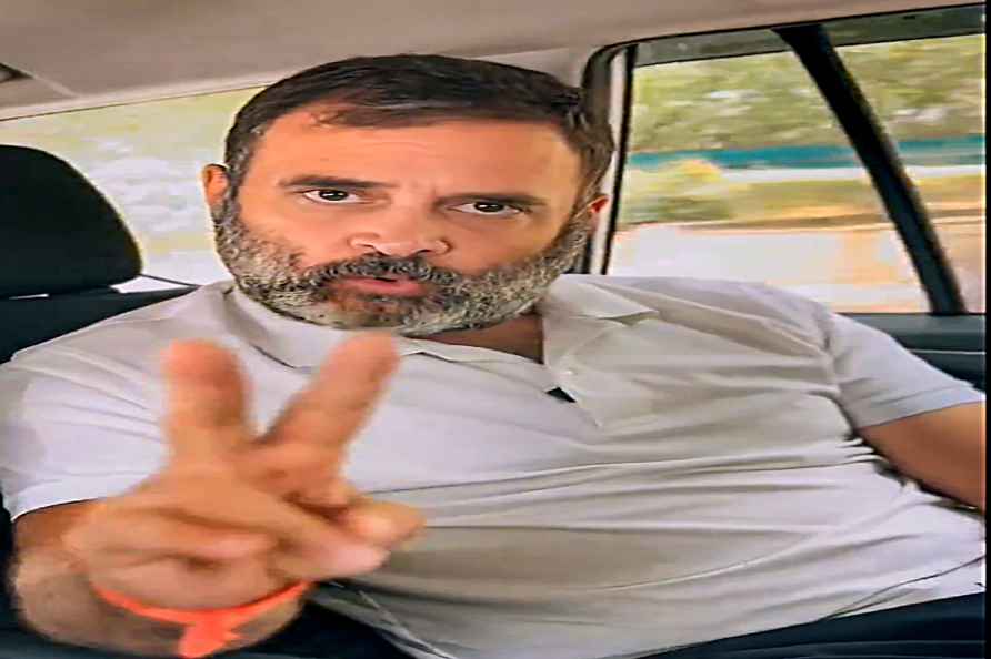 Rahul Gandhi's video message