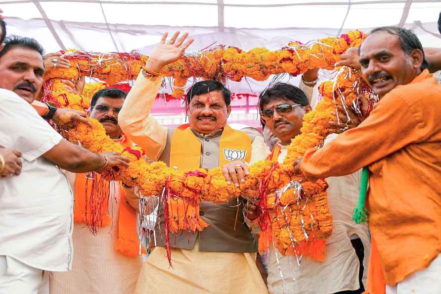 CM Mohan Yadav campaigns in Khargone