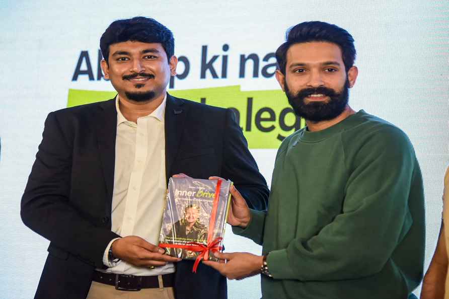 Vikrant Massey at an event