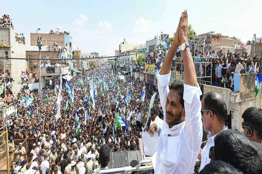 YS Jagan Mohan Reddy election rally