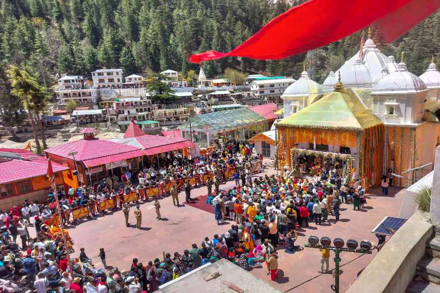 Gangotri temple portals opened