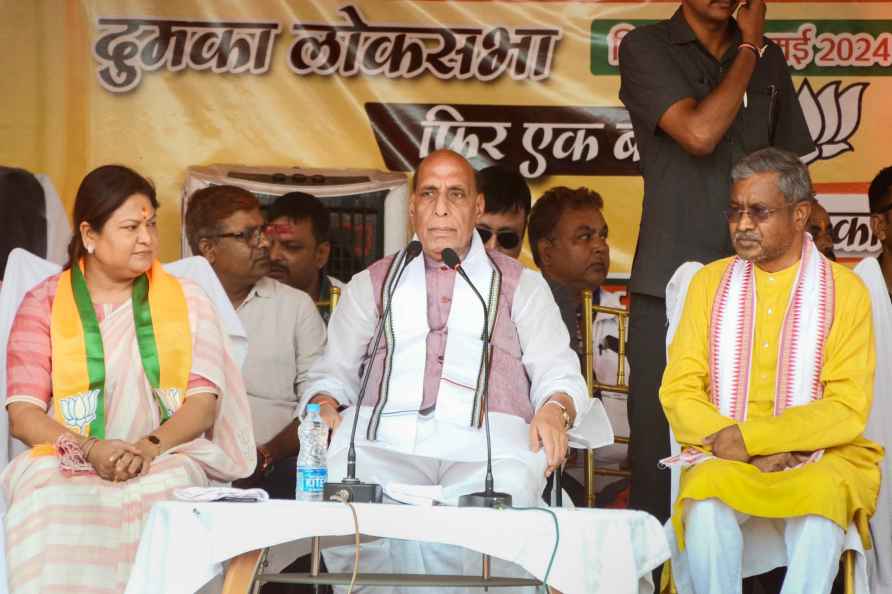 Rajnath Singh in Jharkhand