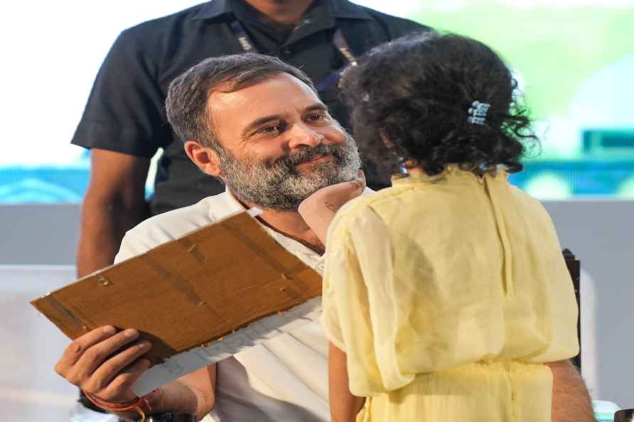 Rahul Gandhi at 'Rashtriya Samvidhan Sammelan