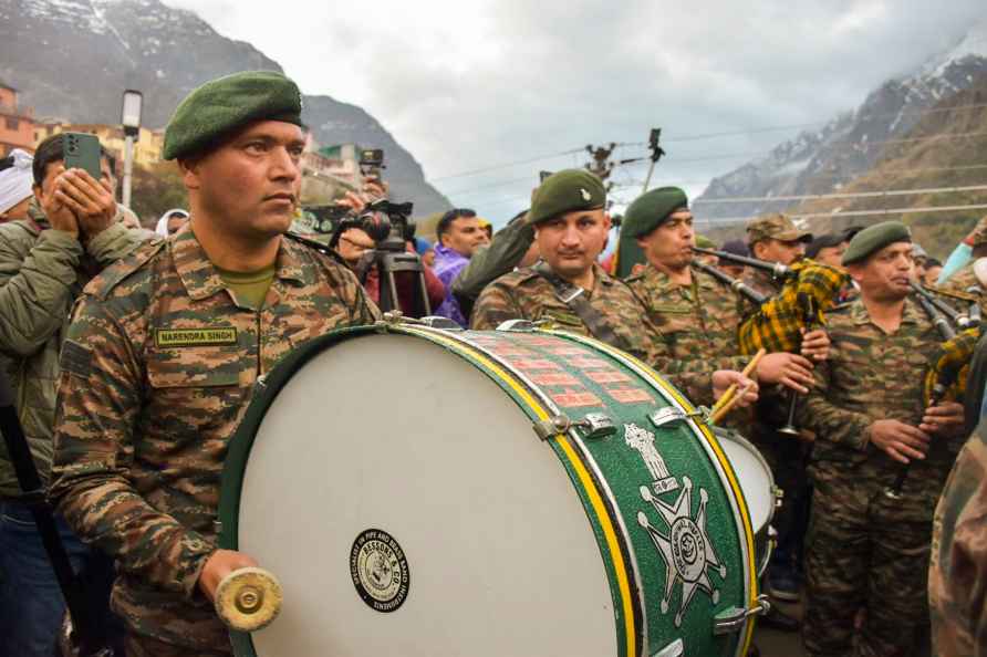 Badrinath temple portals opened