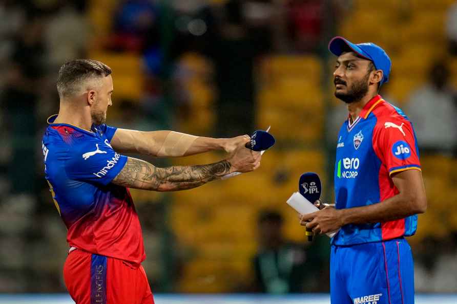 Bengaluru: Royal Challengers Bengaluru captain Faf du Plessis with...