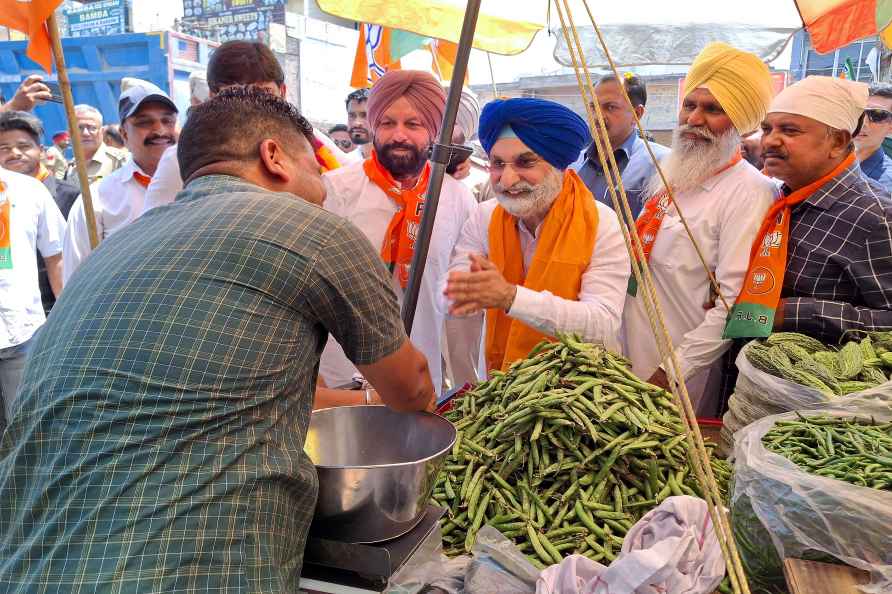 BJP candidate's campaign in Amritsar