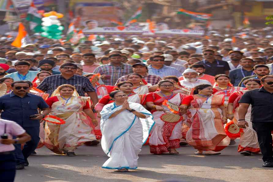 CM Mamata Banerjee campaigns in Howrah