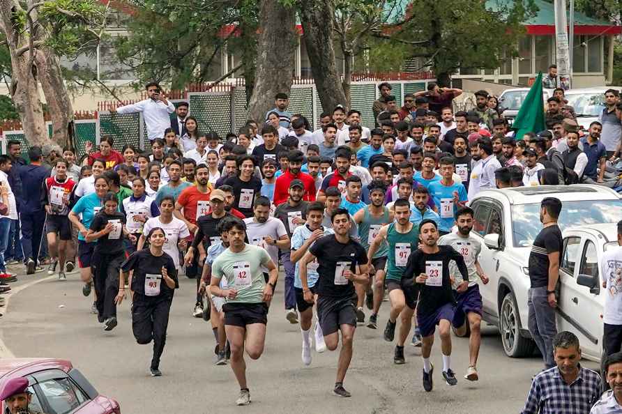 Marathon for voter awareness in HP