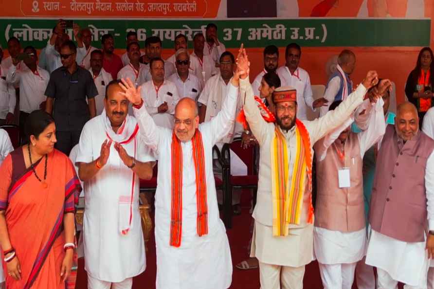 Amit Shah campaigns for LS polls in UP