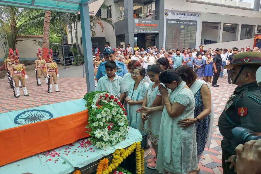 Last rites of ex army man killed in Gaza