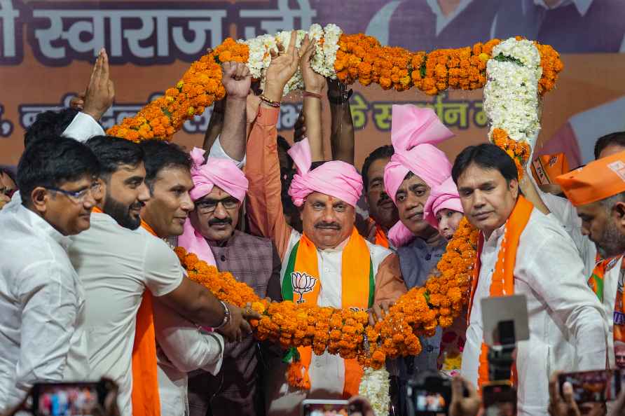 CM Mohan Yadav campaigns in Delhi