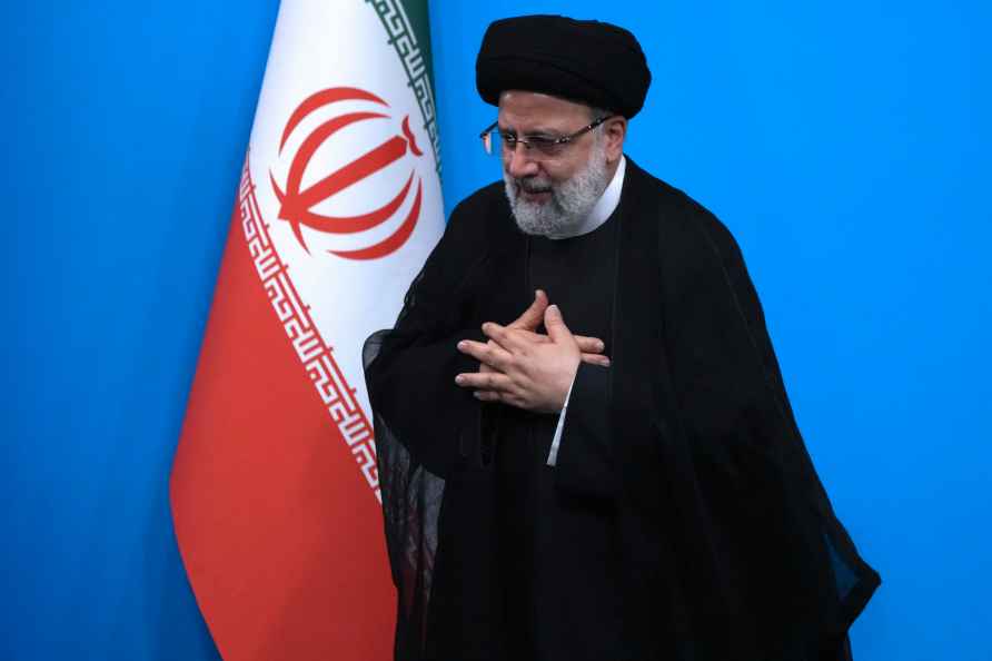 FILE - In this Aug. 29, 2023, file photo, Iranian President Ebrahim...