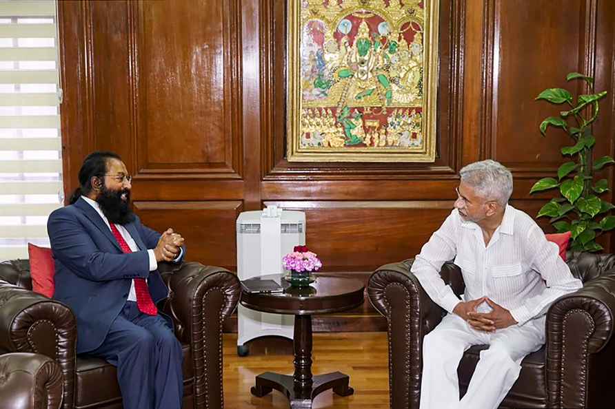 S Jaishankar meets Mauritius Ambassador