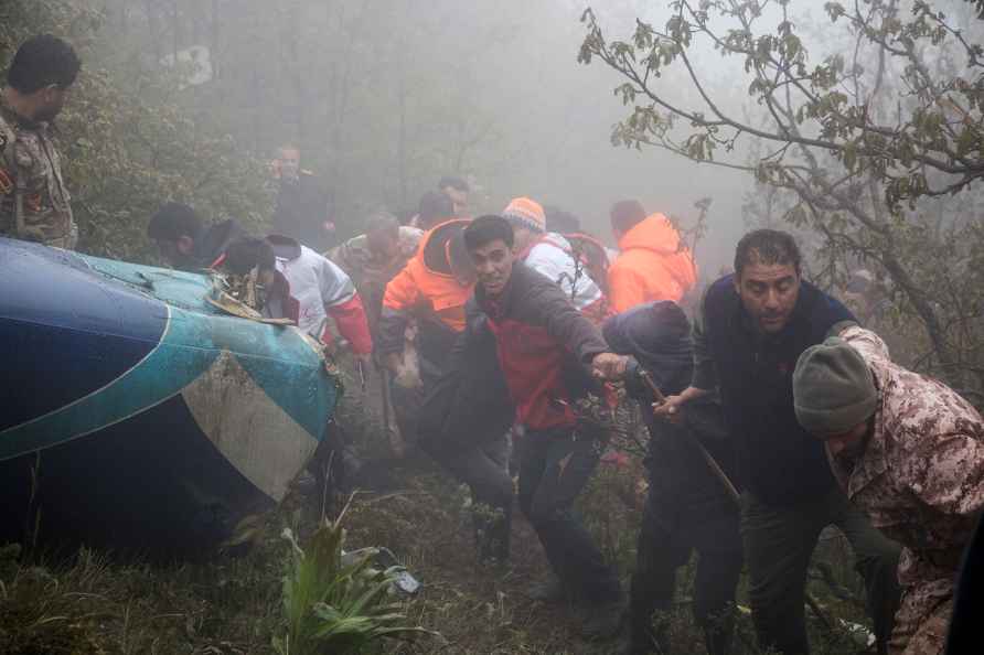 Crash of a helicopter carrying President Ebrahim Raisi