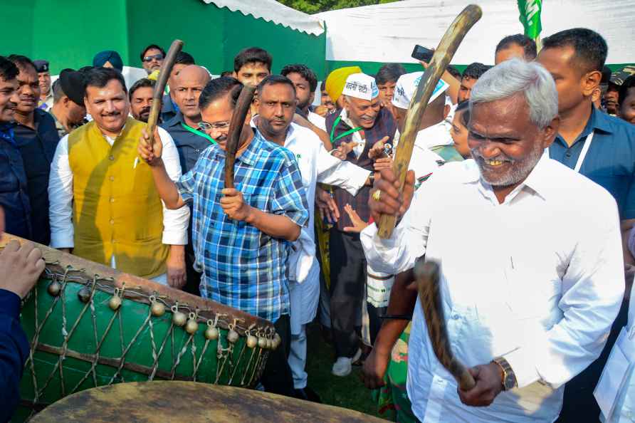 Kejriwal in Jamshedpur