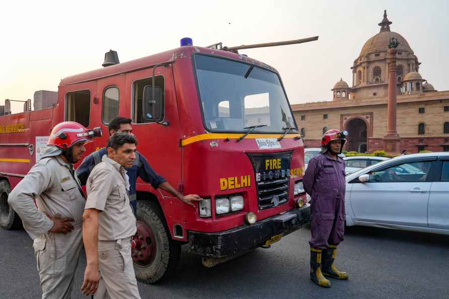 Bomb threat at North Block