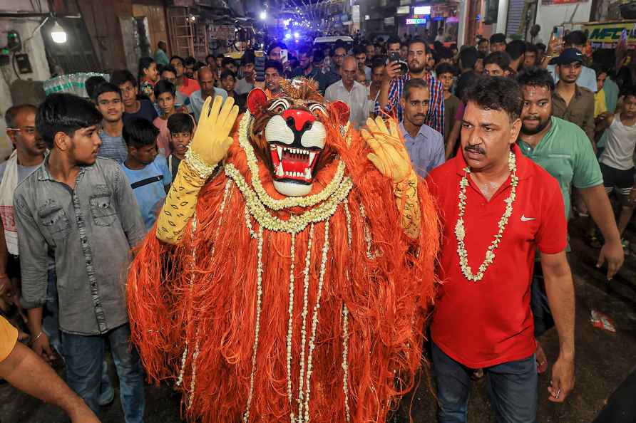 Narasimha Leela procession