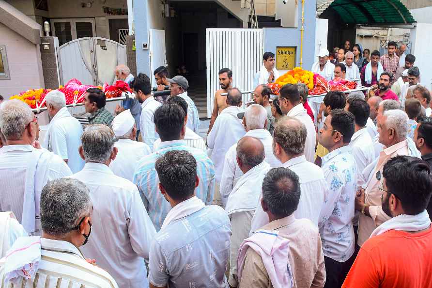 Rajkot game zone fire victims' funeral