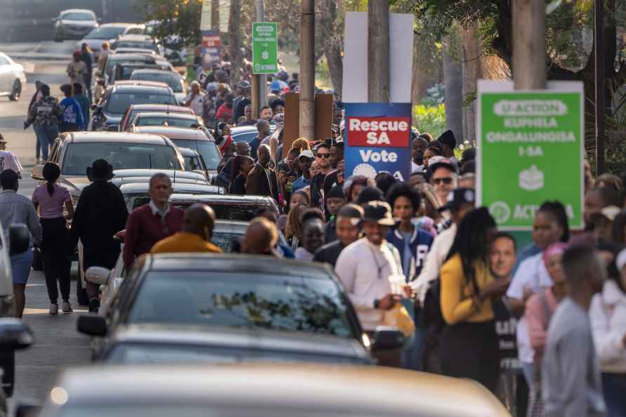 General elections in Johannesburg, South Africa