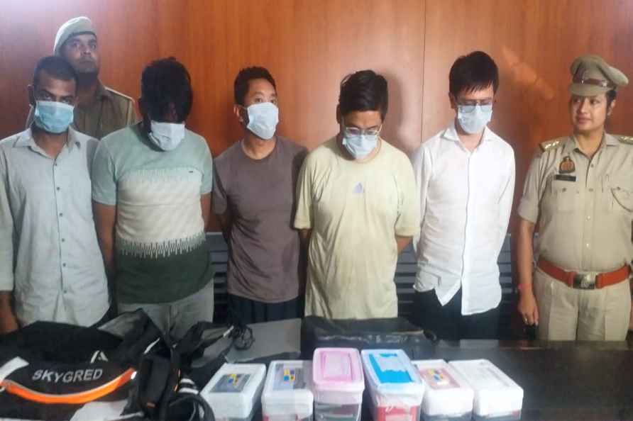 Chinese national among 5 held for cyber fraud in Noida