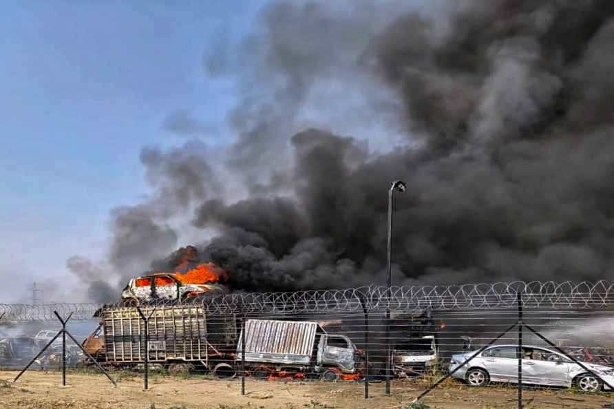 Fire at Wazirabad Police Training Centre