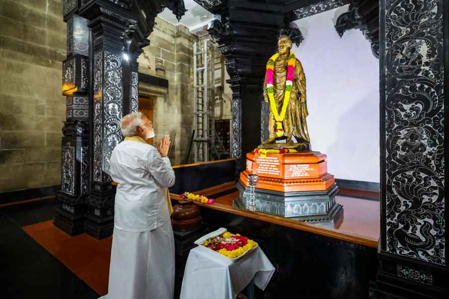 PM Modi at Vivekananda Rock Memorial