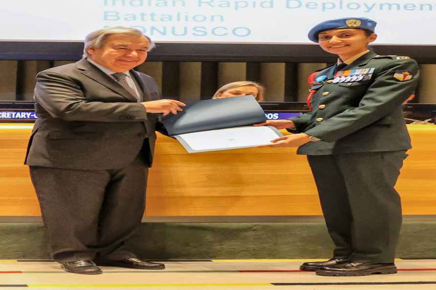 Maj Radhika Sen conferred with UN Gender Advocate award