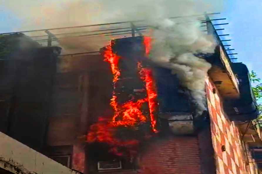 Fire at Meerut's medical college