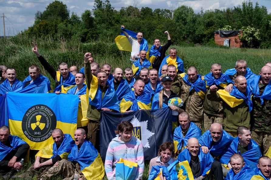 Ukraine returned 75 prisoners, including four civilians