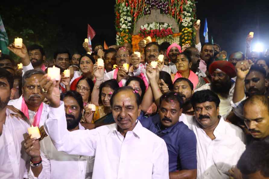 Eve of 10th anniversary of Telangana Formation Day