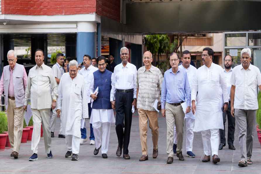 INDIA parties leaders PC after meeting with ECI