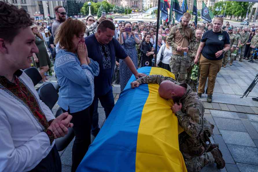 Ukrainian journalist Iryna Tsybukh,