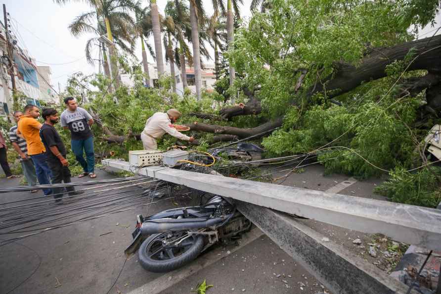 Weather: Heavy winds in Jammu