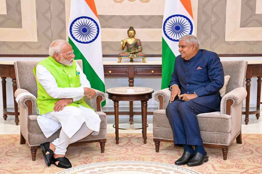 VP Jagdeep Dhankhar meets PM Modi