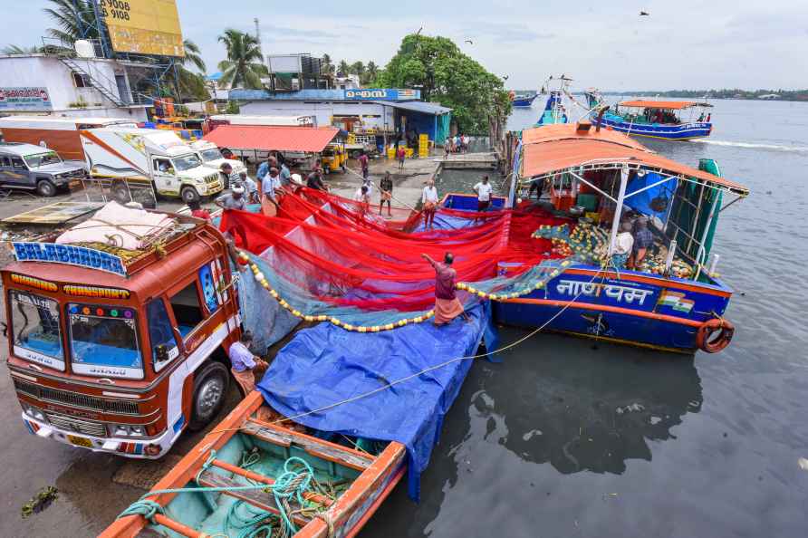 Fishing boats at Vaipin Harbor