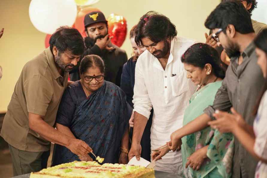 Pawan Kalyan celebrates with family after LS polls