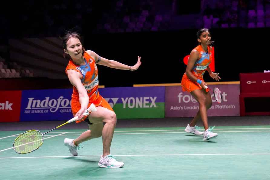 Women's doubles quarterfinal match