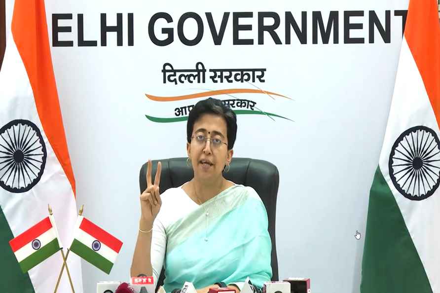 **EDS: VIDEO GRAB VIA @AamAadmiParty** New Delhi: AAP leader Atishi...